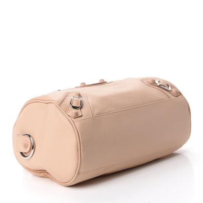 Balenciaga Matte Goatskin Rubber Covered Classic Hardware Mini Twiggy Rose Poudre 5 of 11