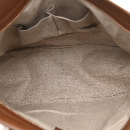 Gucci Monogram Medium Bree Zippered Tote Beige Tabacco 5 of 9