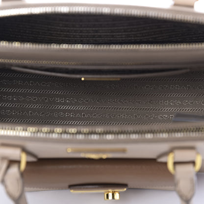 Prada Saffiano Lux Galleria Front Pocket Tote Cammeo Caramel 5 of 11