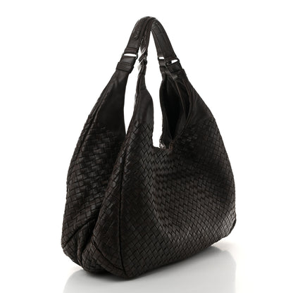Bottega Veneta Nappa Intrecciato Large Campana Hobo Ebano 3 of 10