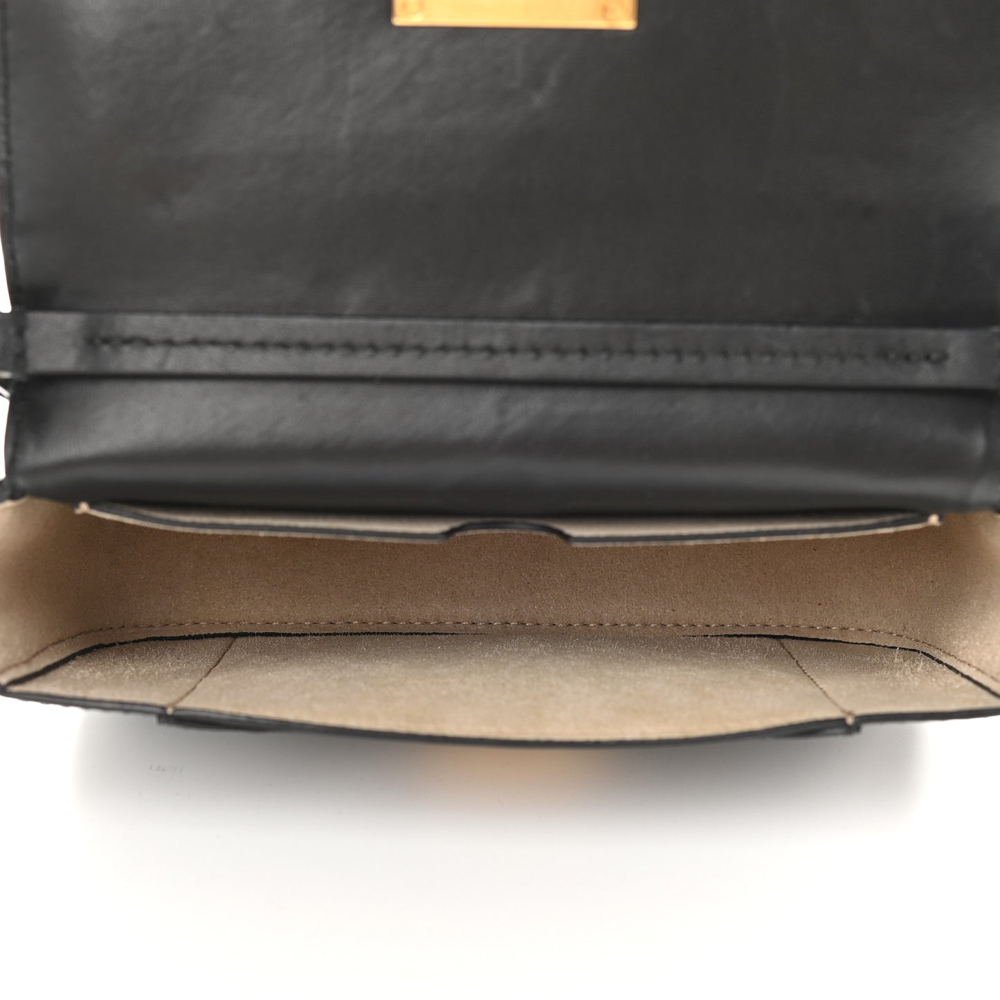 Goatskin Quilted GV3 Mini Pocket Convertible Bag Black