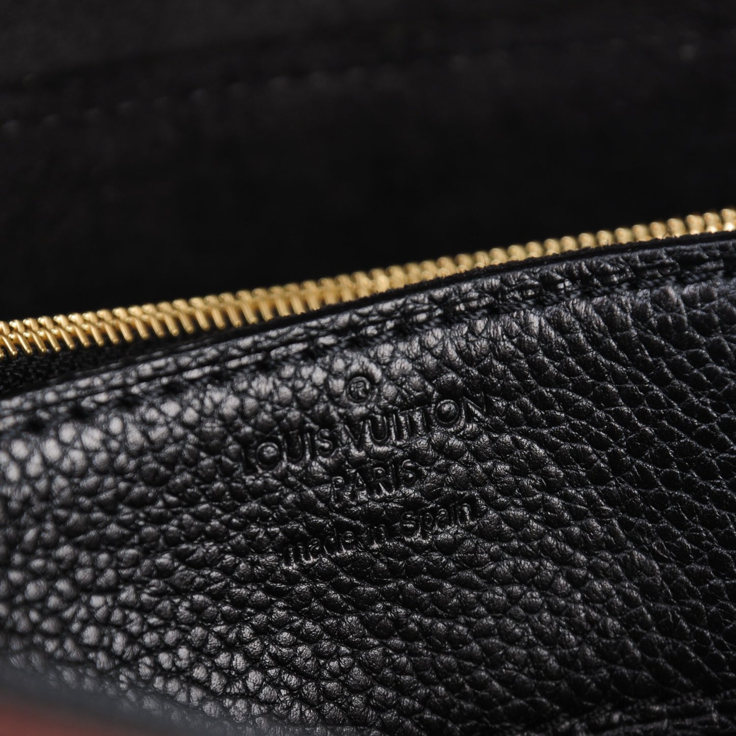 Monogram Pallas Chain Black
