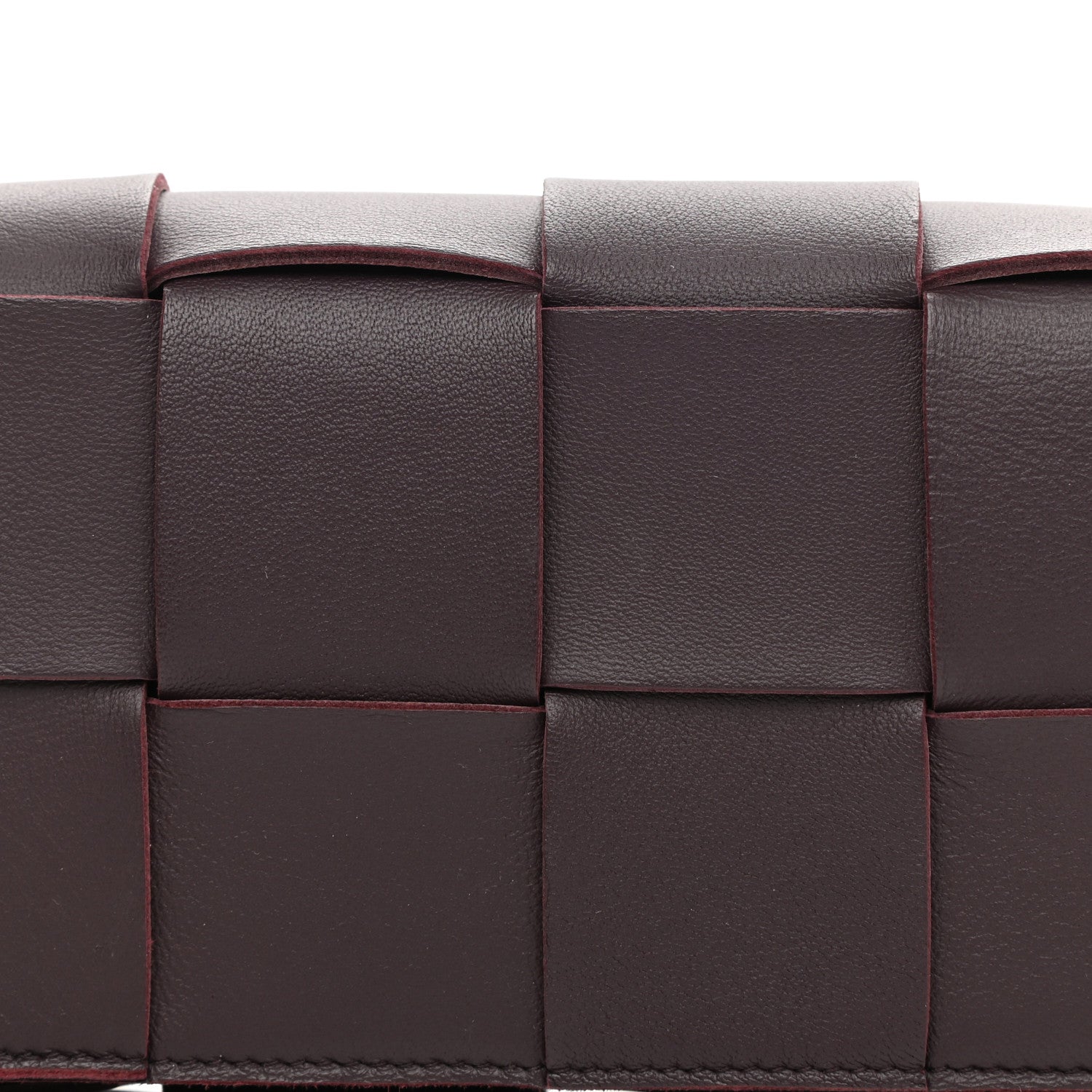 Bottega Veneta Nappa Maxi Intreccio The Belt Cassette Bag Grape 7 of 10