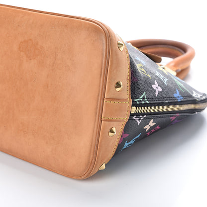 Louis Vuitton Monogram Multicolor Alma Black 8 of 8