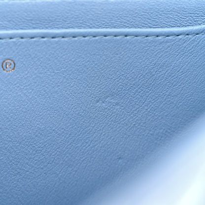 Chanel Lambskin Quilted Mini Rectangular Flap Light Blue 11 of 11