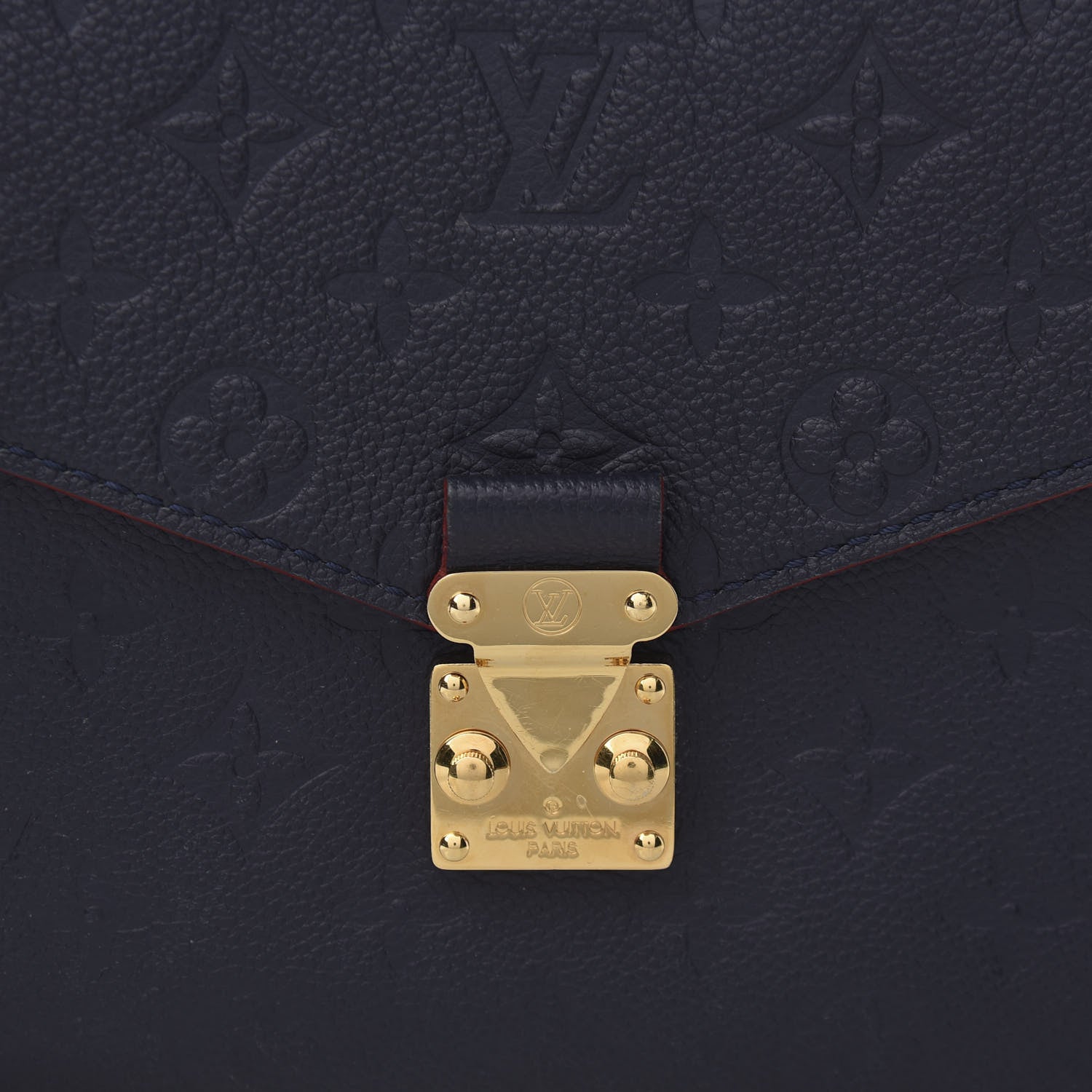 Louis Vuitton Empreinte Pochette Metis Marine Rouge 9 of 9