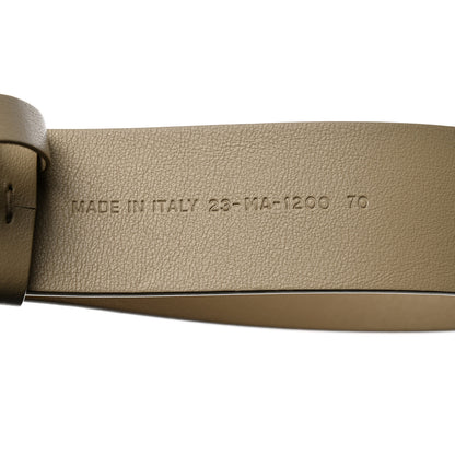 Christian Dior Calfskin Montaigne Belt 85 Beige 6 of 6