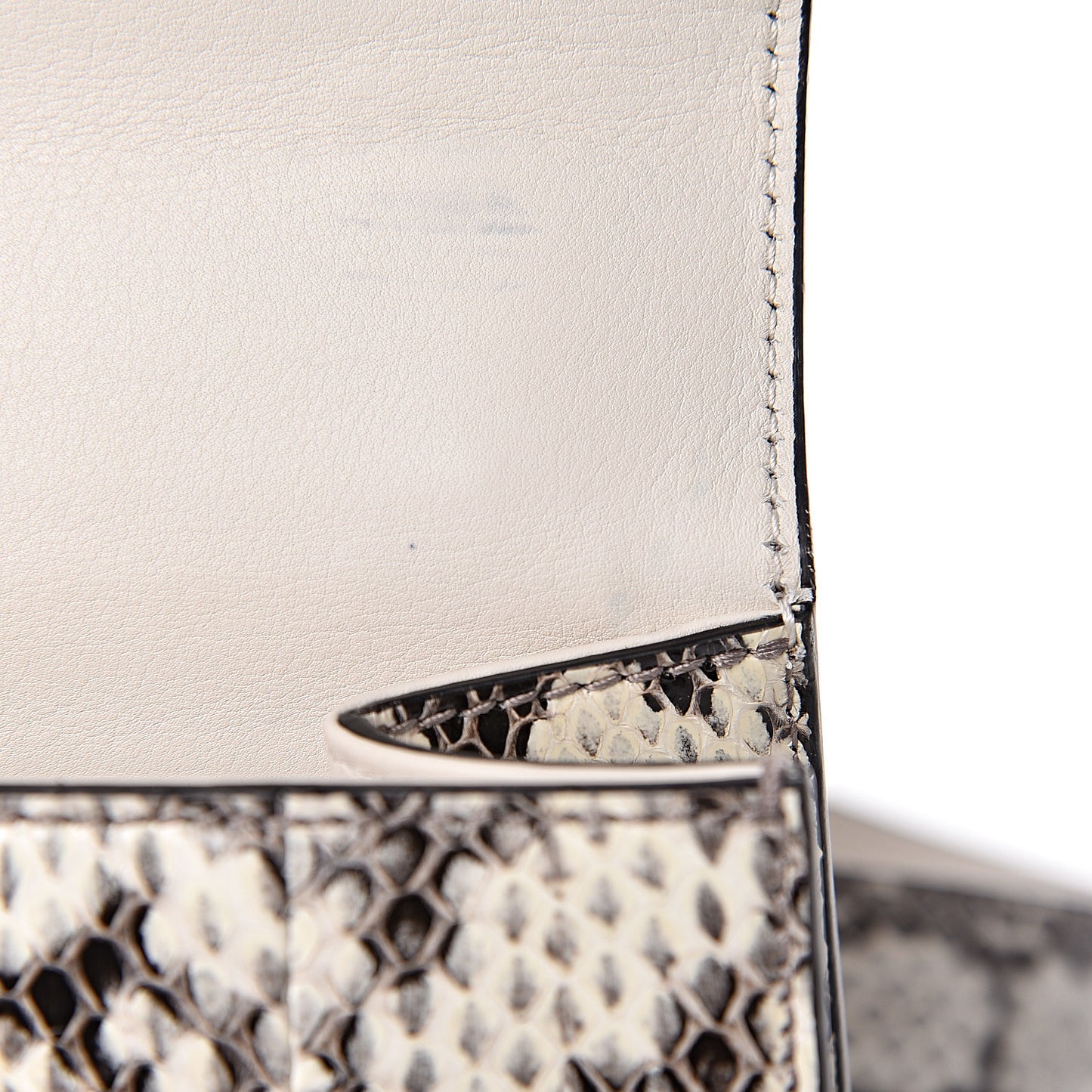 Snakeskin Small Sylvie Shoulder Bag Roccia