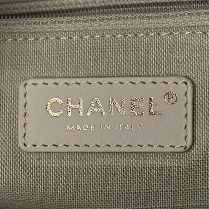 Chanel Mixed Fibers Small Deauville Tote Black 7 of 10