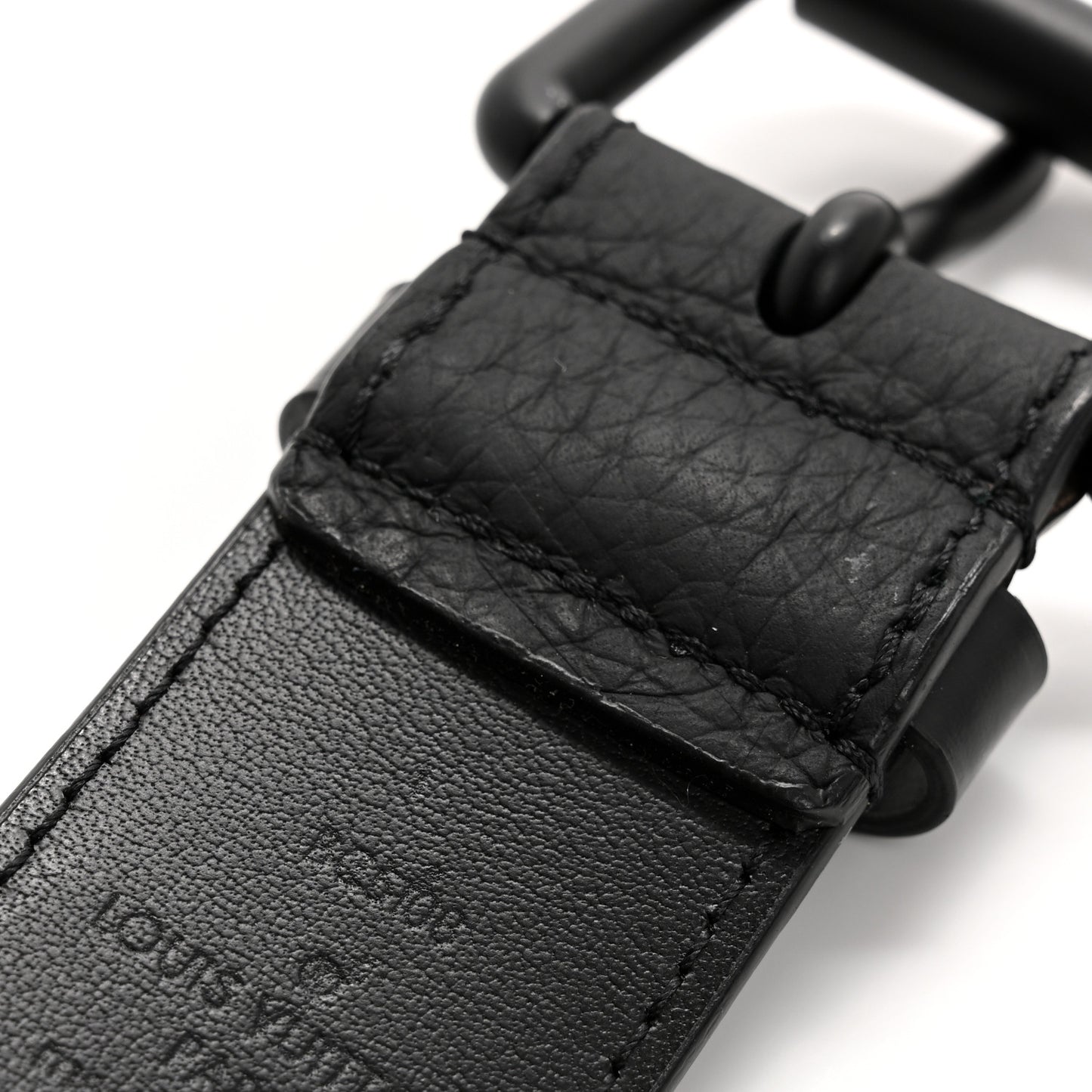 Taurillon Monogram Signature 35 MM Chain Belt 110 44 Black