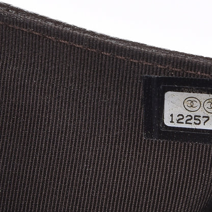 Chanel Caviar Quilted Large Flap Wallet Dark Brown 7 of 8