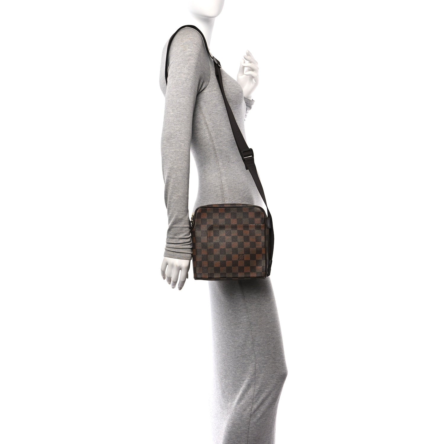 Louis Vuitton Damier Ebene Olav PM Messenger Bag 2 of 9