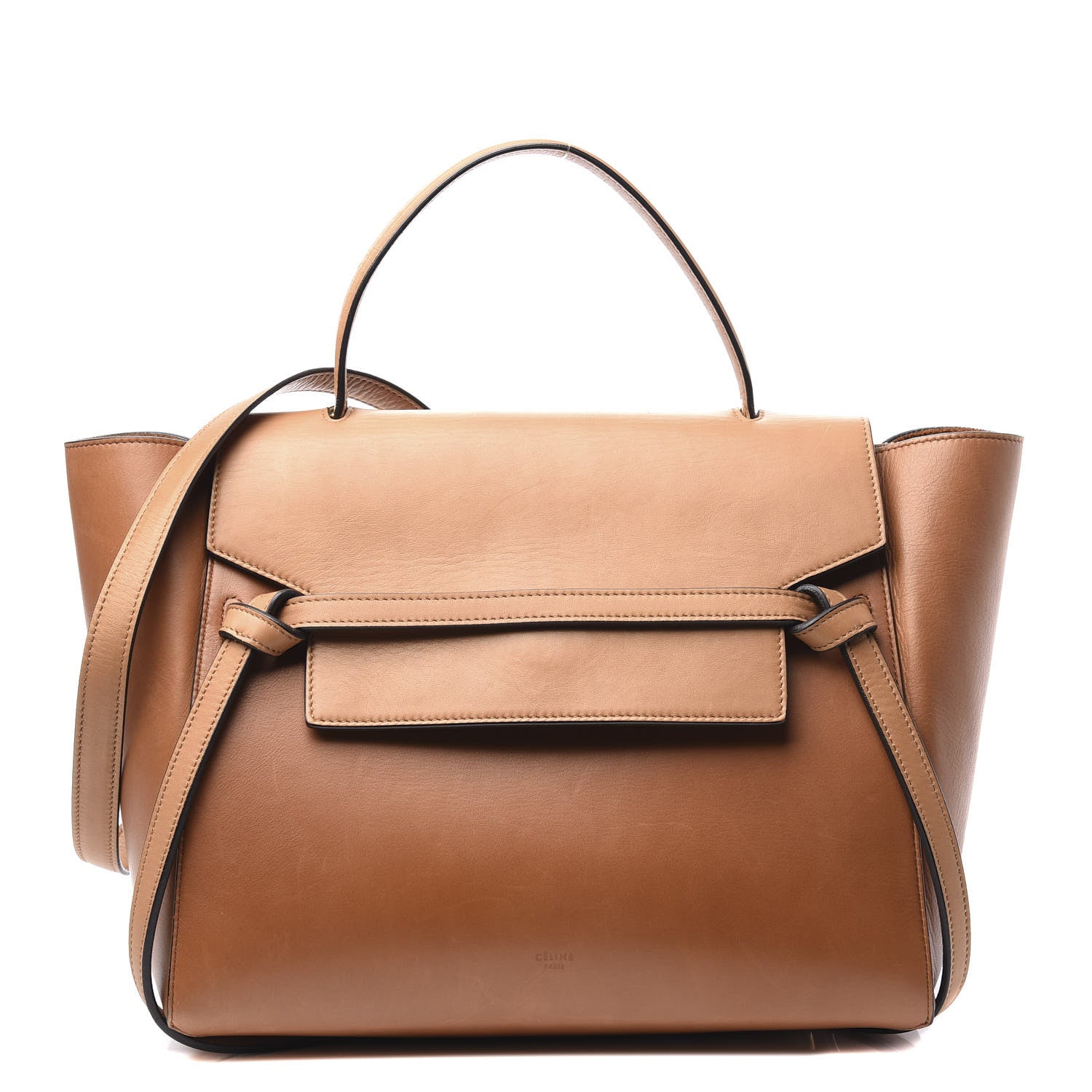 Celine Natural Calfskin Mini Belt Bag Tan 1 of 10