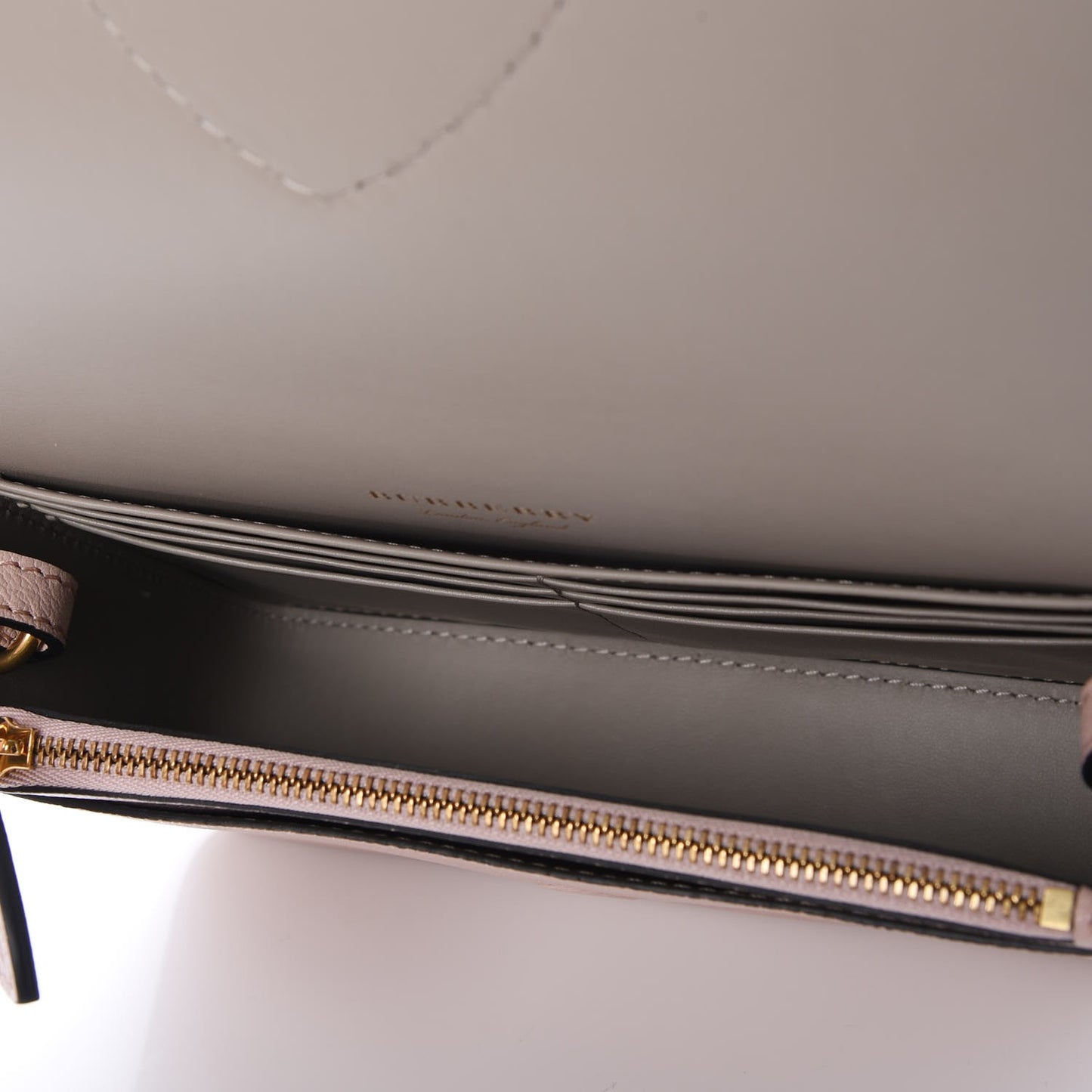 Goatskin Hampshire Crossbody Pale Ash Rose