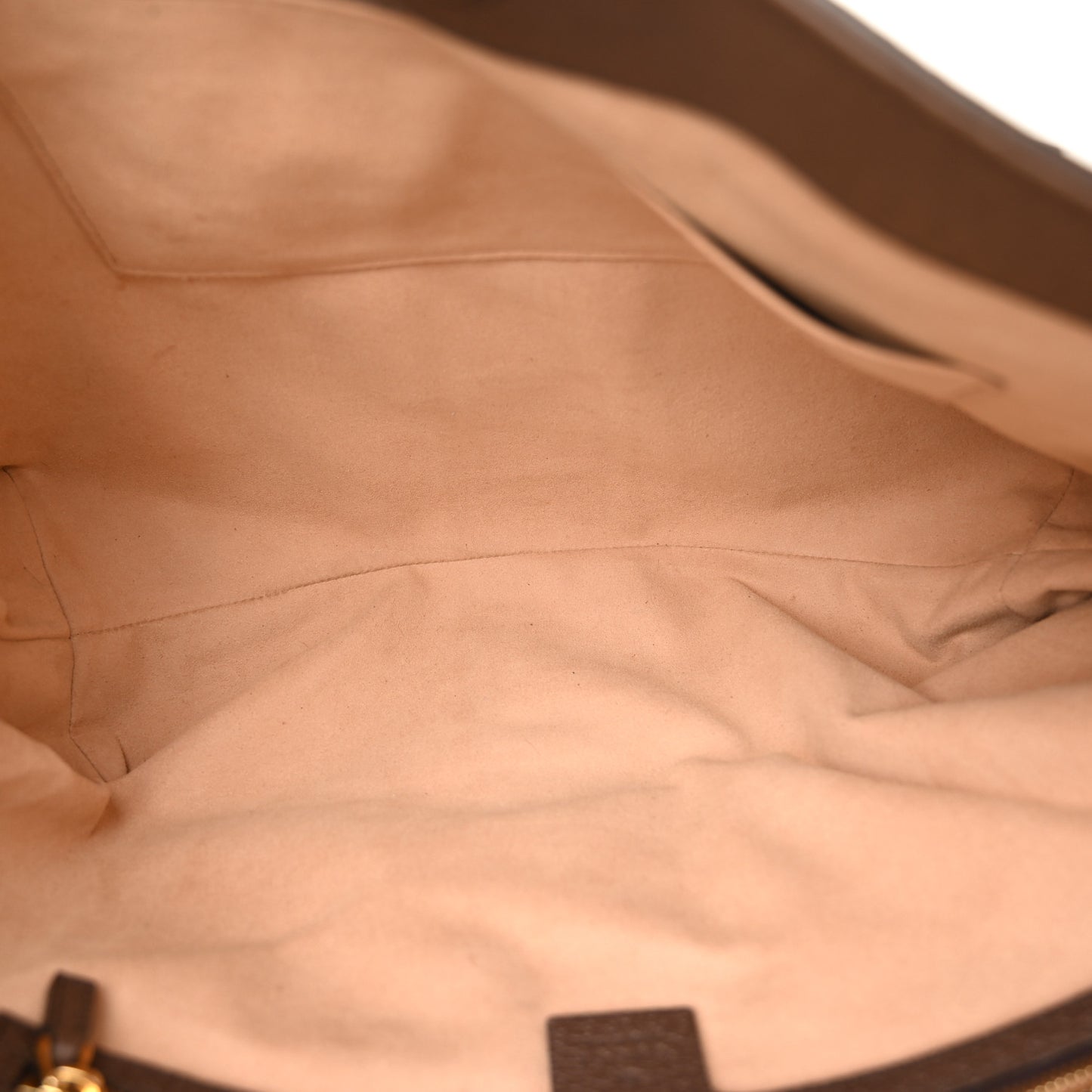 GG Supreme Monogram Medium Ophidia Shopping Tote Brown