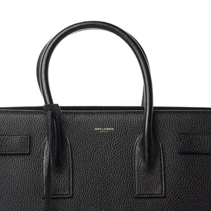 Saint Laurent Grained Calfskin Large Sac De Jour Carryall Black 10 of 10