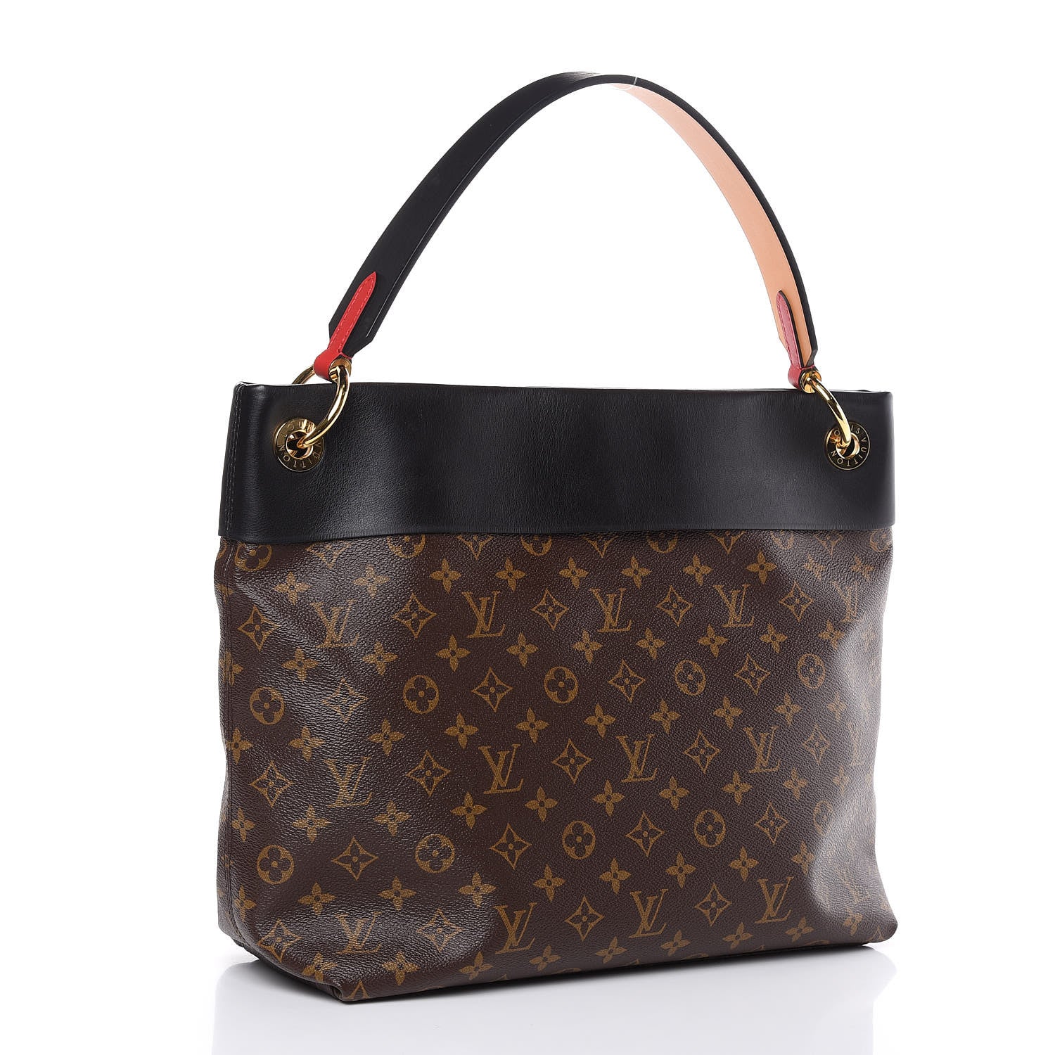 Louis Vuitton Monogram Tuileries Hobo Black 3 of 10