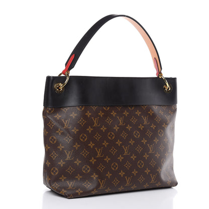 Louis Vuitton Monogram Tuileries Hobo Black 3 of 10