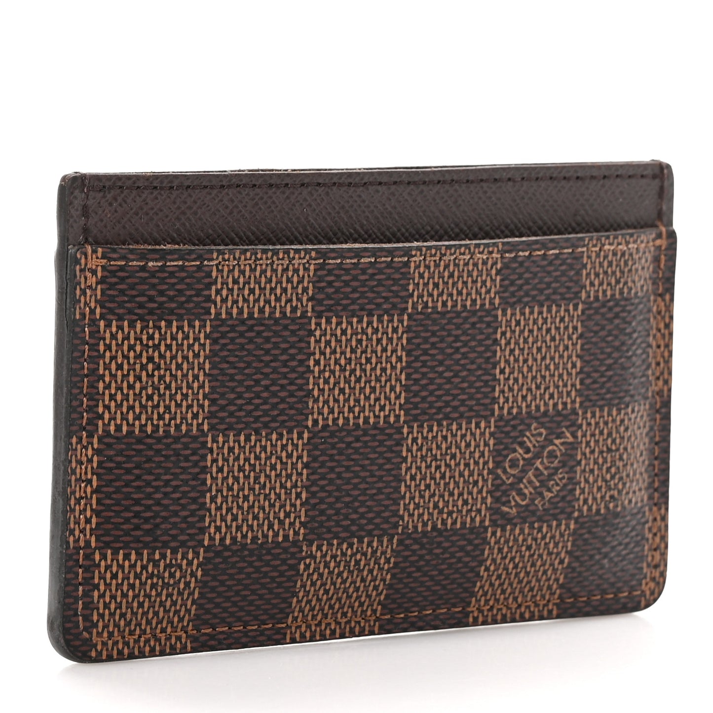 Damier Ebene Card Holder