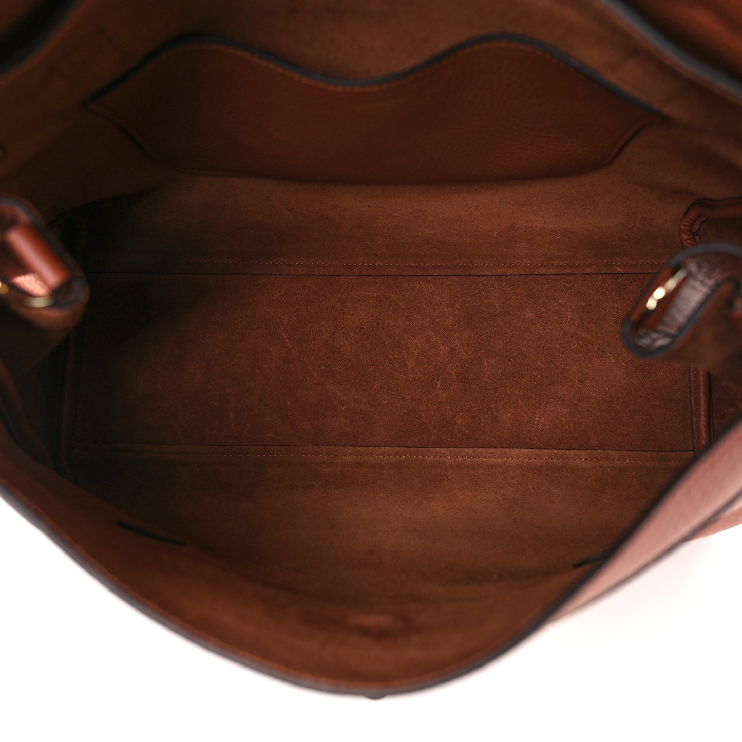 Heavy Grain Oversized Alexa Chestnut