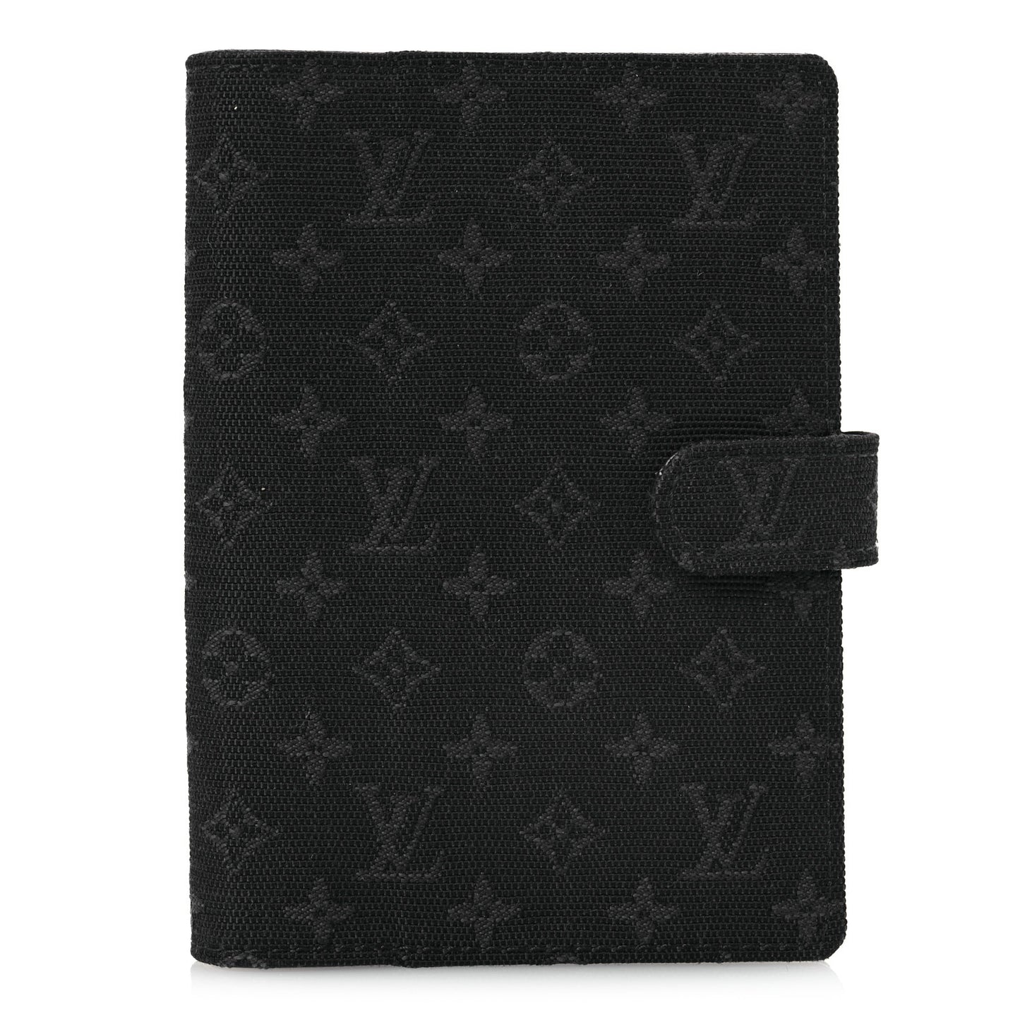 Mini Lin Small Ring Agenda Cover Black