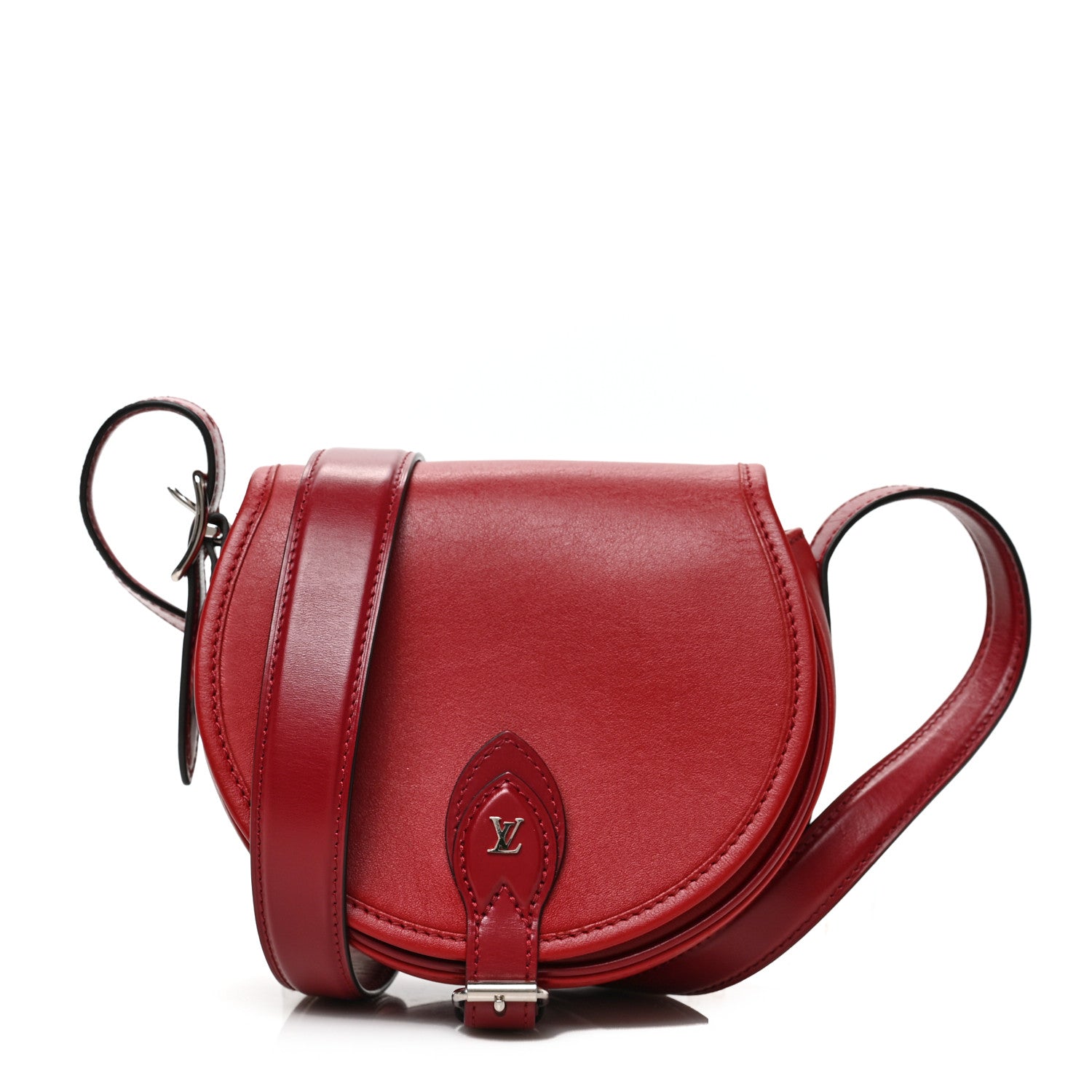 Louis Vuitton Calfskin Tambourin Red 1 of 8