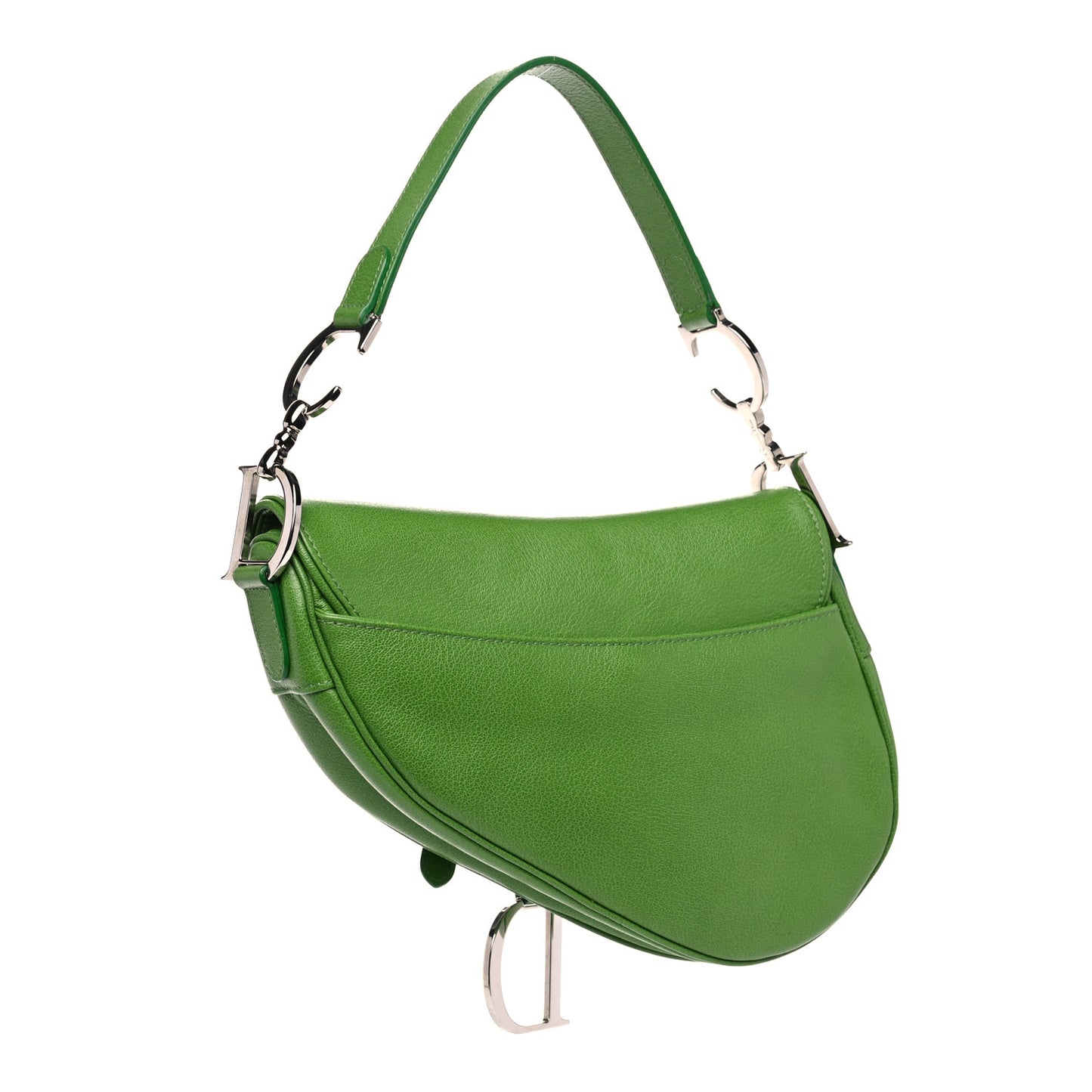 Calfskin Saddle Bag Green