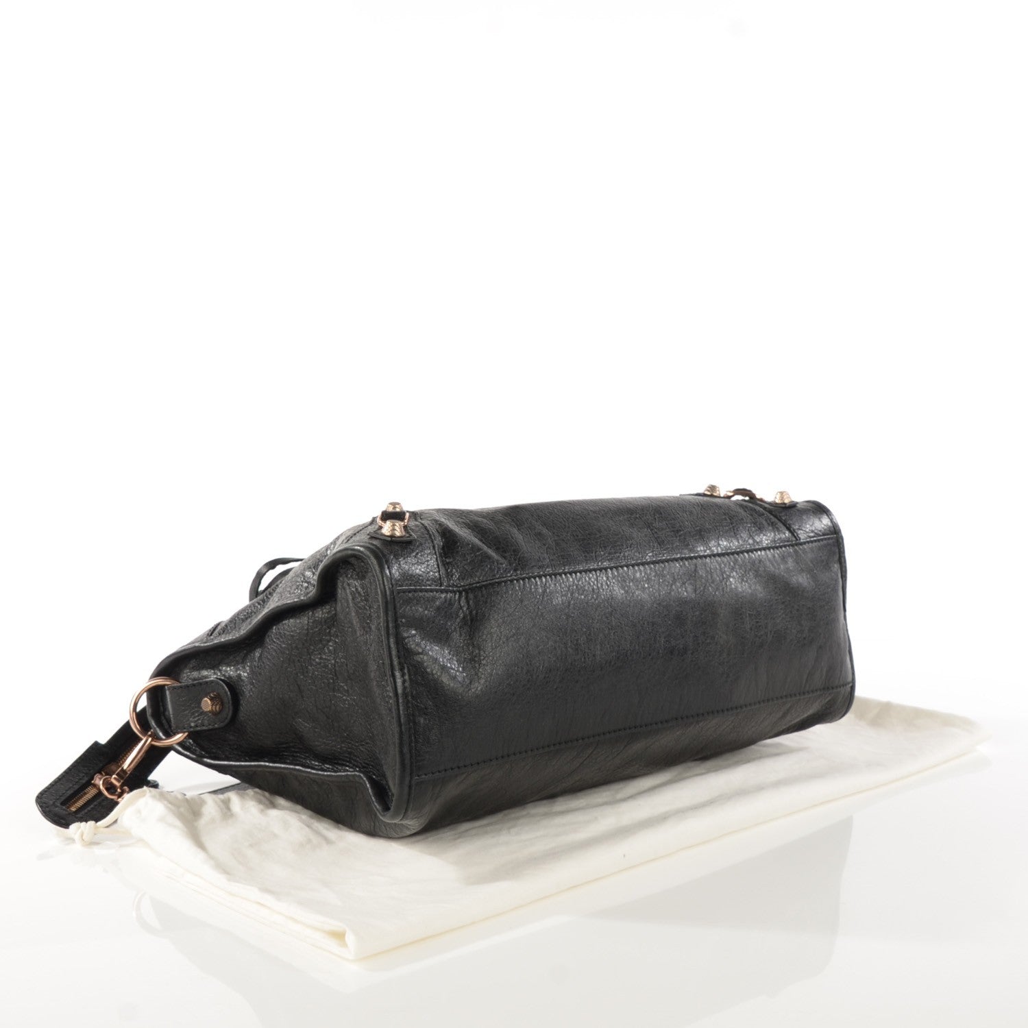 Balenciaga Agneau Giant 12 Rose Gold Hardware City Black 4 of 8