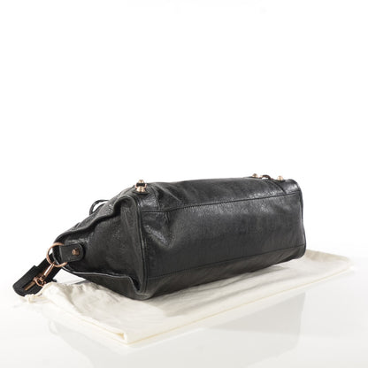 Balenciaga Agneau Giant 12 Rose Gold Hardware City Black 4 of 8