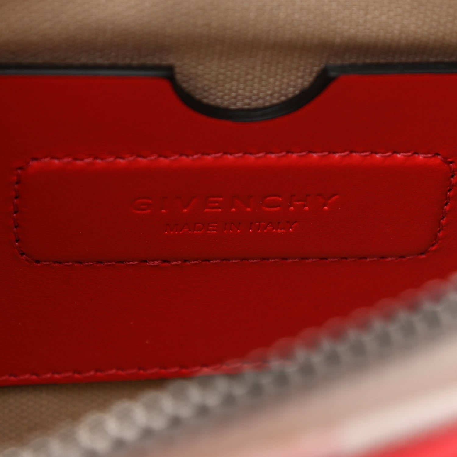 Givenchy Canvas Printed Nano Antigona Rot 6 of 9