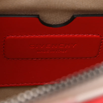 Givenchy Canvas Printed Nano Antigona Rot 6 of 9