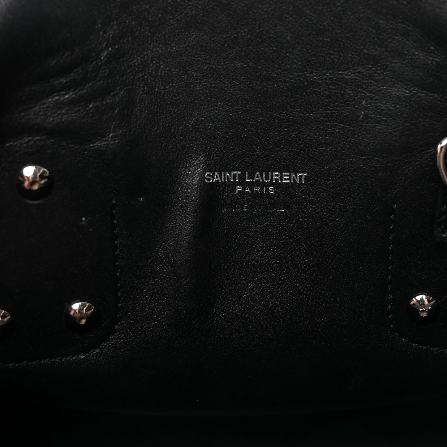 Grained Calfskin Small Sac De Jour Black
