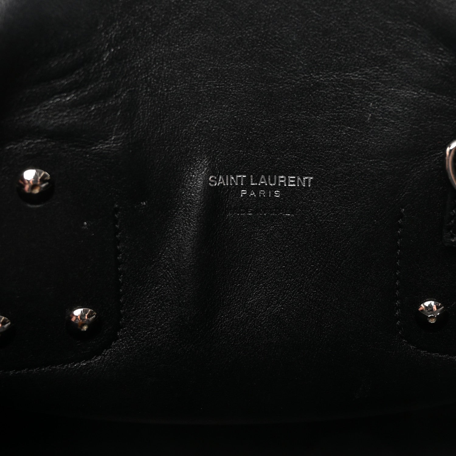 Saint Laurent Grained Calfskin Small Sac De Jour Black 6 of 9