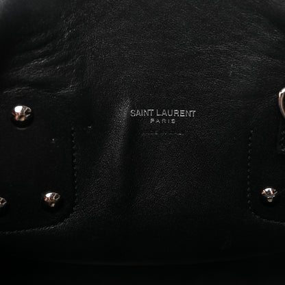 Saint Laurent Grained Calfskin Small Sac De Jour Black 6 of 9