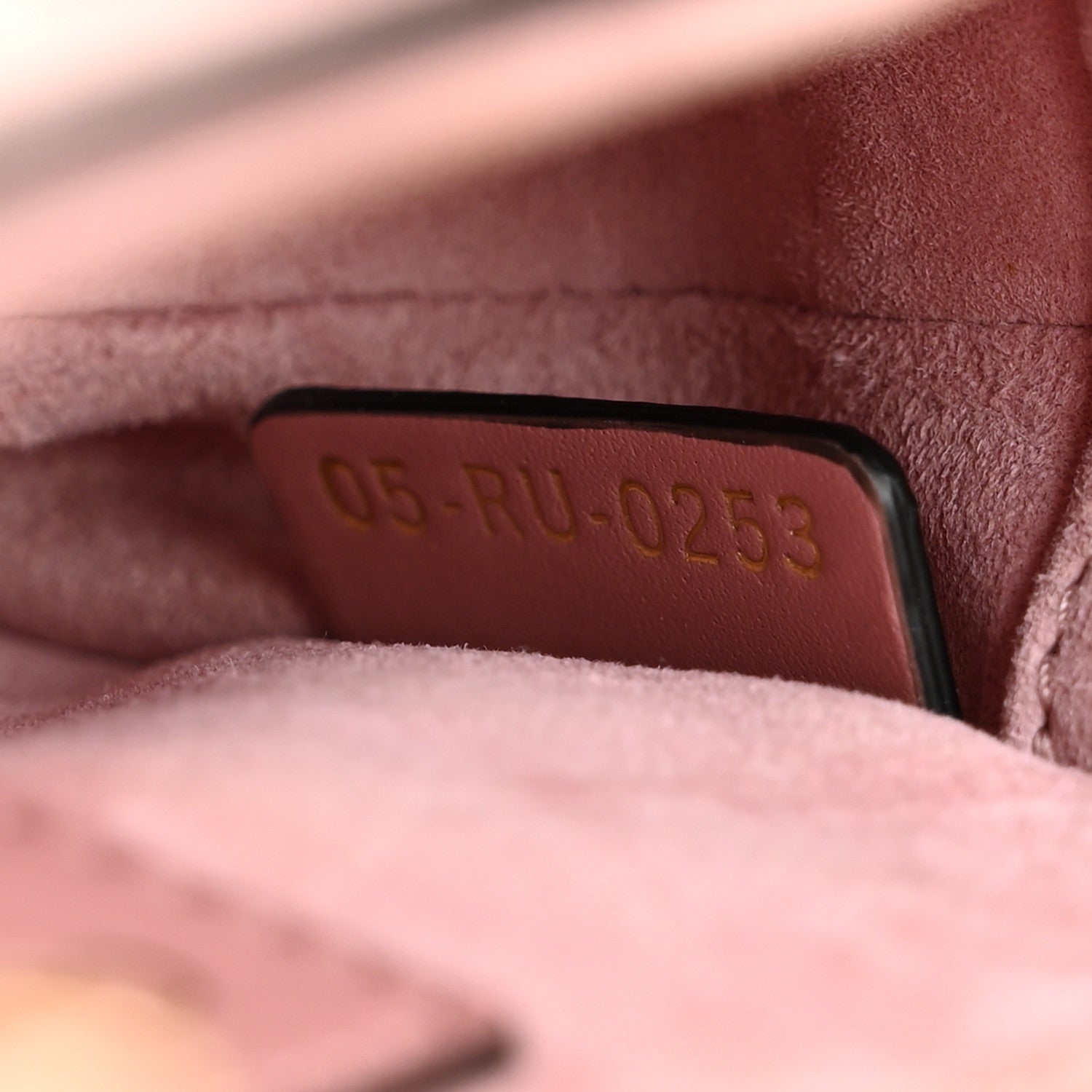 Christian Dior Smooth Calfskin Mini Saddle Bag Antique Pink 7 of 10