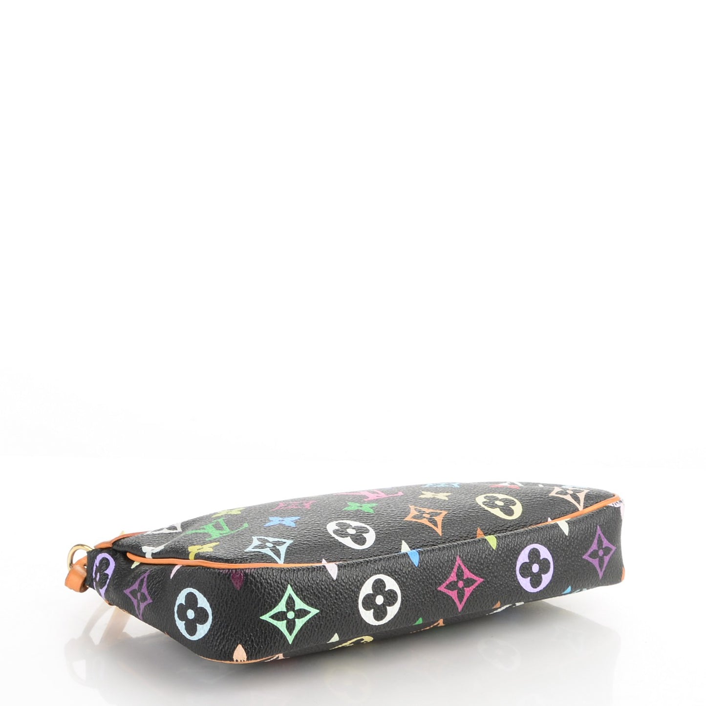 Monogram Multicolor Pochette Accessories Black