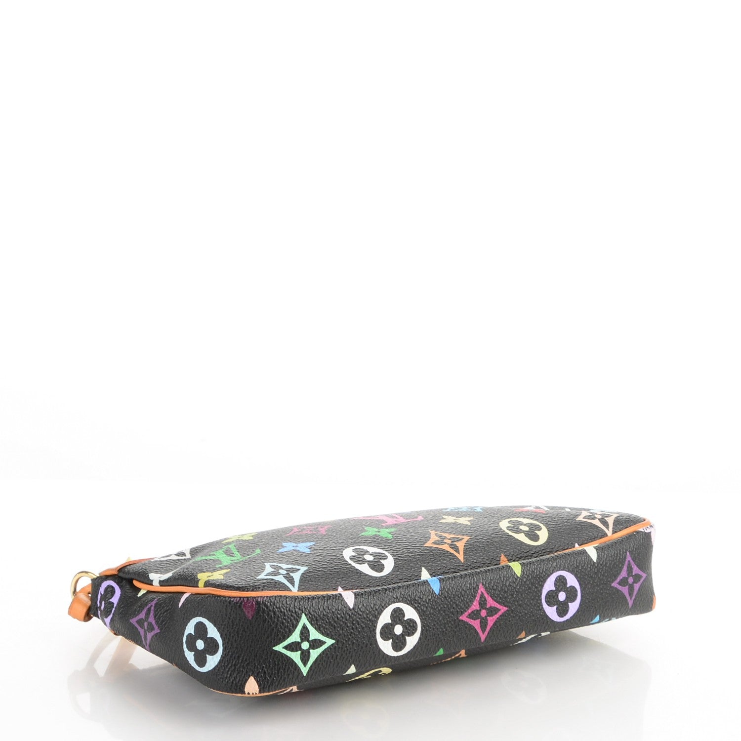 Louis Vuitton Monogram Multicolor Pochette Accessories Black 4 of 6