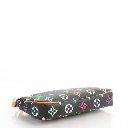Louis Vuitton Monogram Multicolor Pochette Accessories Black 4 of 6