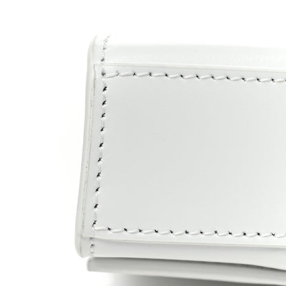 Balenciaga Shiny Box Calfskin Hourglass Chain Bag White 12 of 17