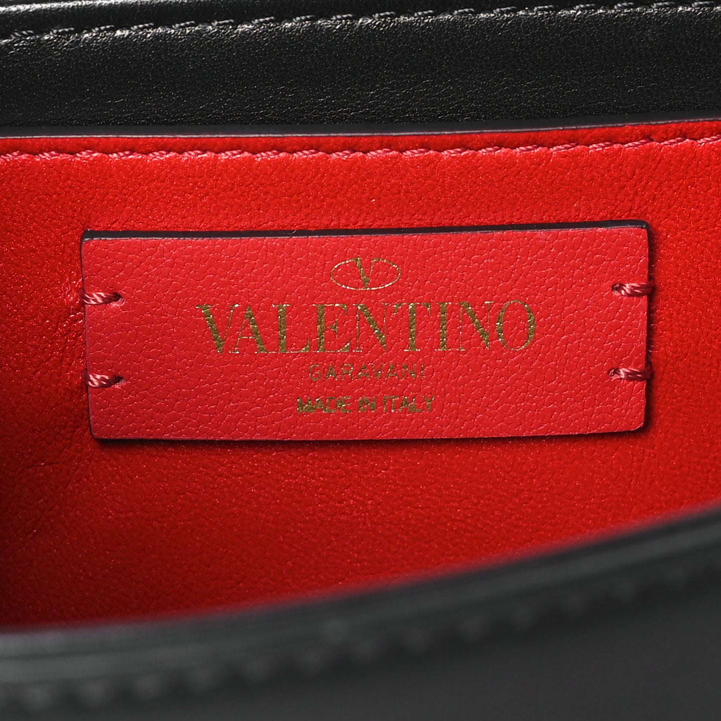 Calfskin Small Supervee Crossbody Bag Black