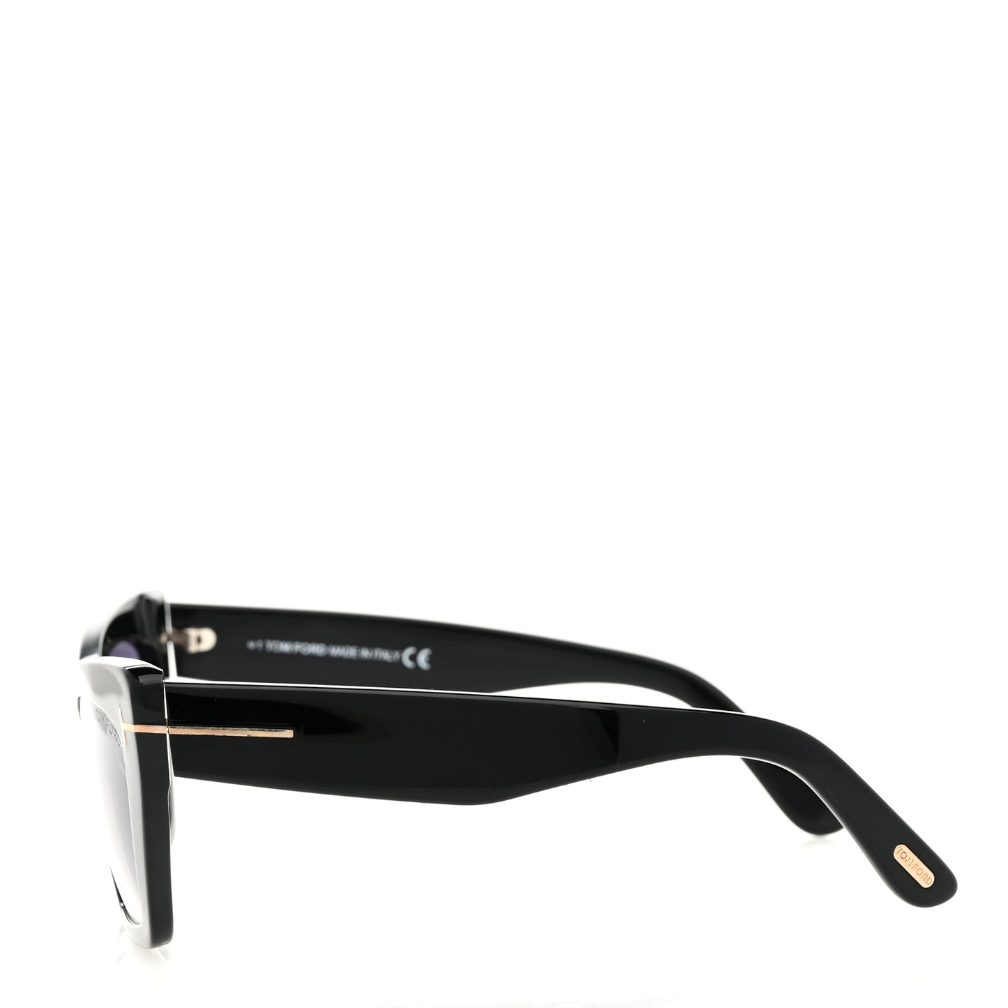 Acetate Wyatt Sunglasses TF87 Black