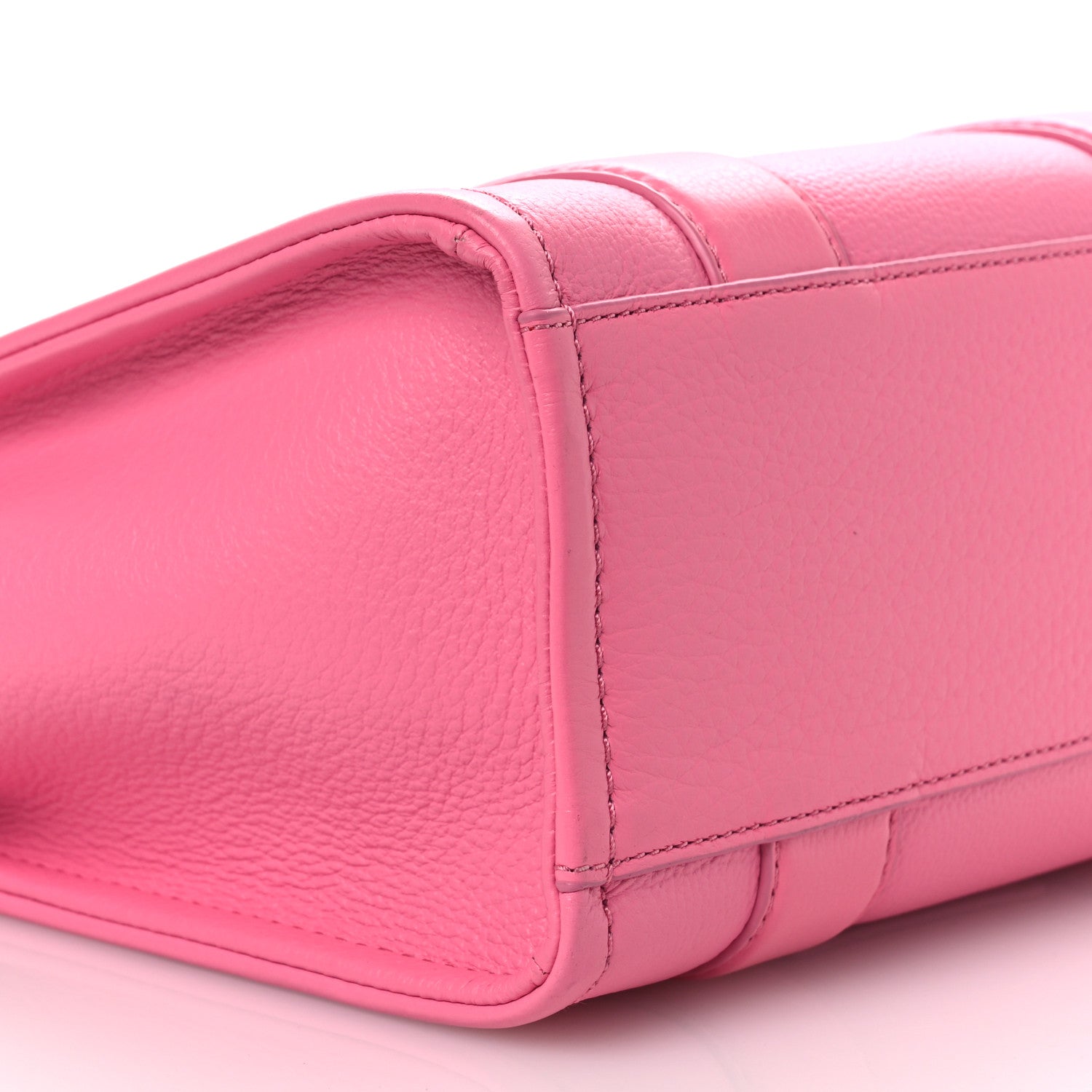 Marc Jacobs Grained Calfskin Small The Tote Bag Candy Pink 10 of 15