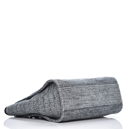 Chanel Canvas Small Deauville Tote Charcoal 4 of 8