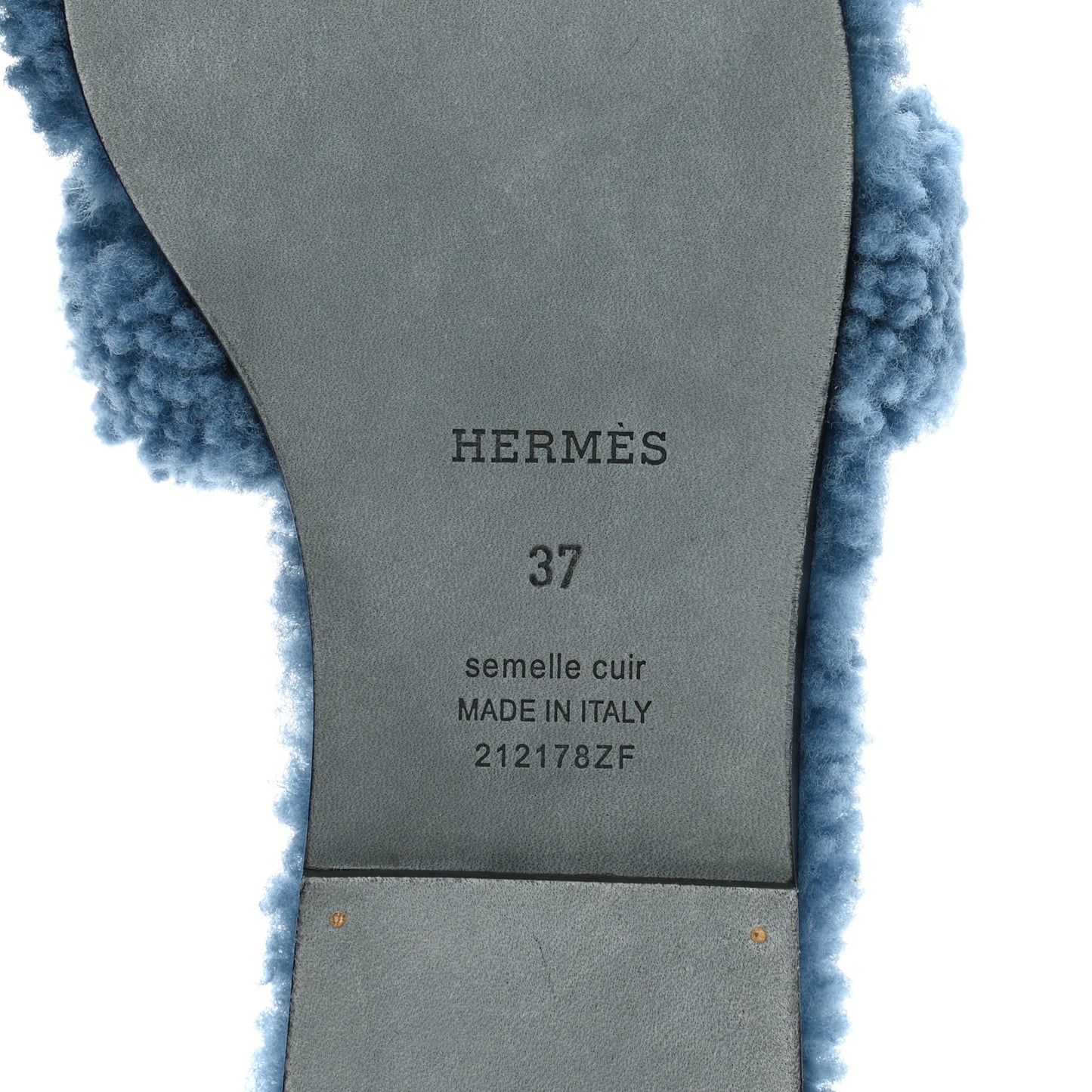 Woolskin Oran Sandals 37 Bleu