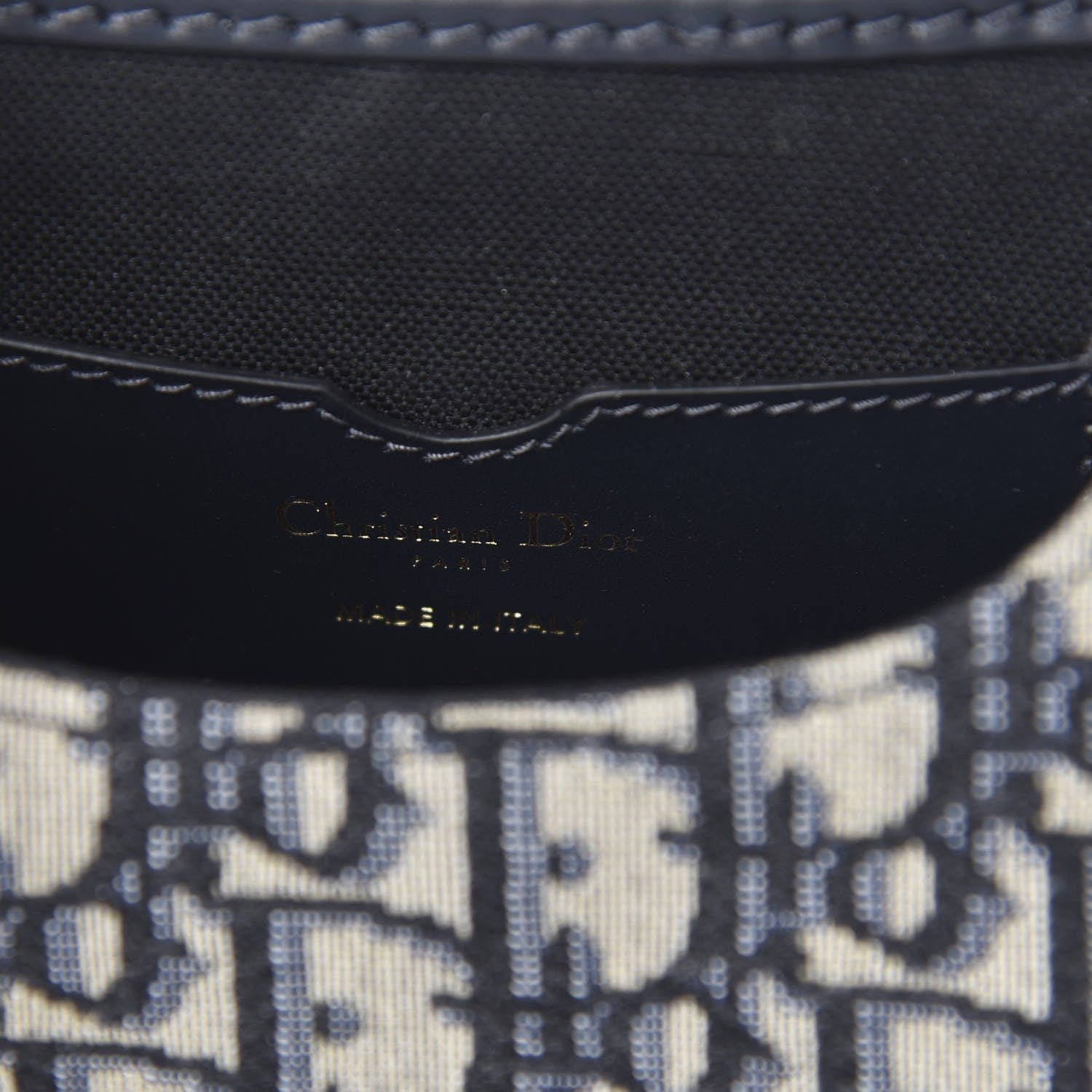 Christian Dior Oblique Small Bobby Flap Blue 6 of 9