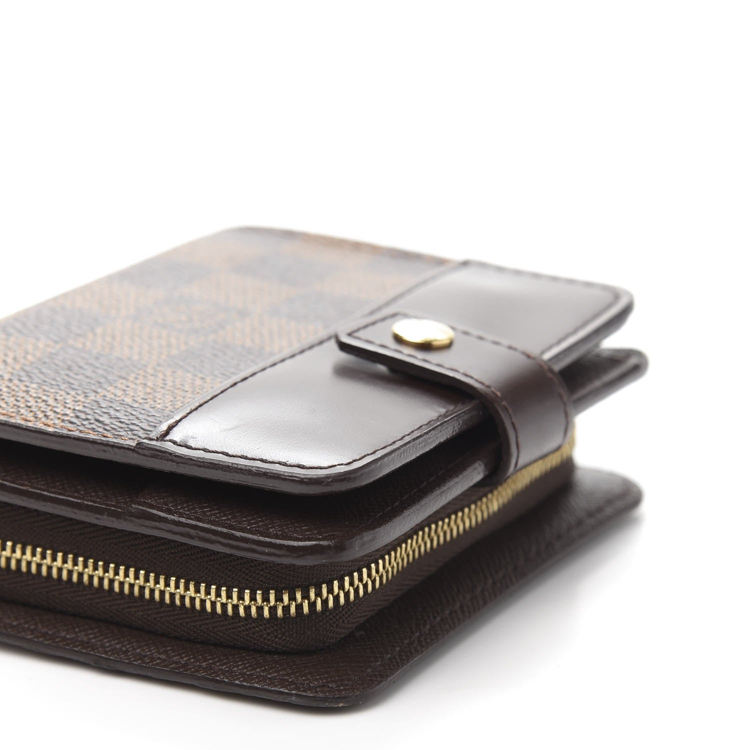 Louis Vuitton Damier Ebene Zippe Zipped Compact Wallet 9 of 9