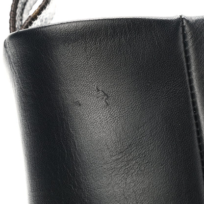 Louis Vuitton Calfskin Monogram Rhapsody Ankle Boots 36.5 Black 10 of 10