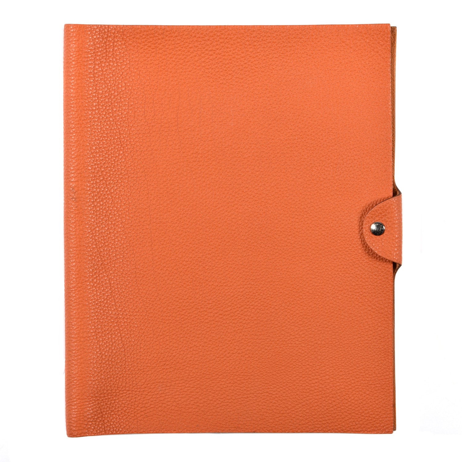 Hermes Togo Ulysse GM Notebook Cover Orange 1 of 4