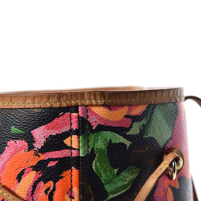 Louis Vuitton Monogram Roses Neverfull MM 18 of 21