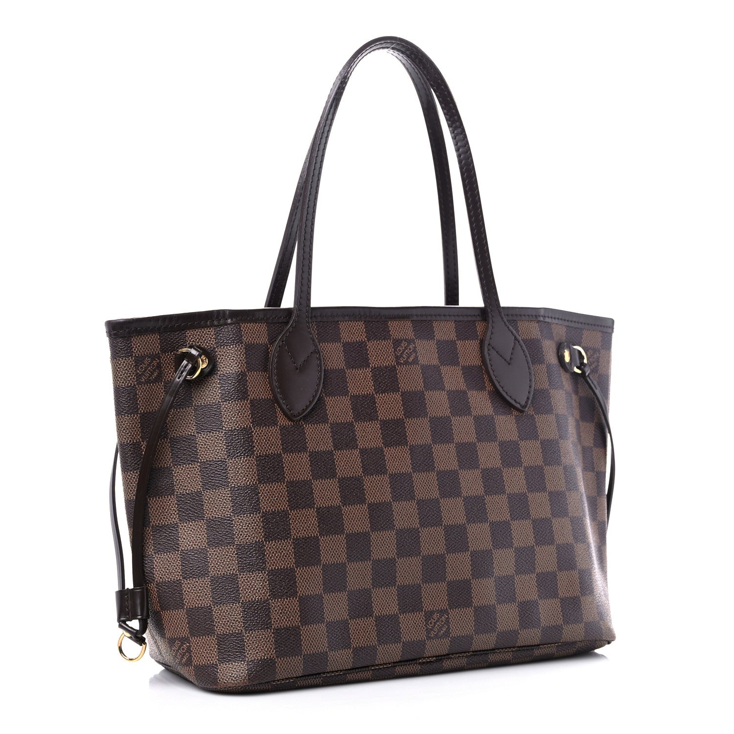 Louis Vuitton Damier Ebene Neverfull PM 3 of 13